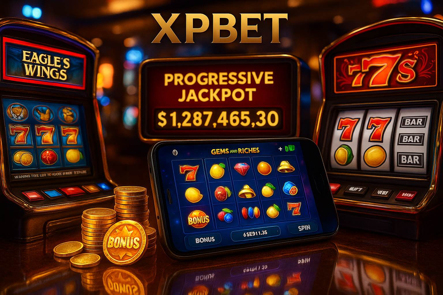 Jogos de Slot no Casino Online XPBET