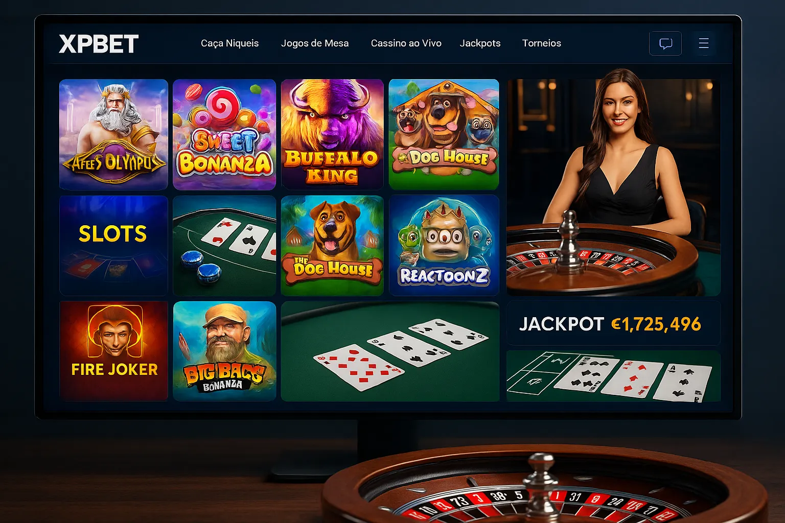 Jogos de cassino online inovadores e emocionantes na XPBET
