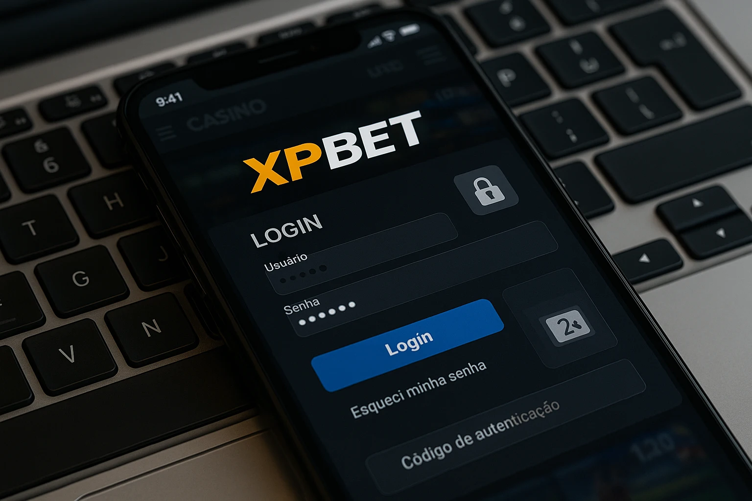 Criar uma nova Conta no plataforma XPBET